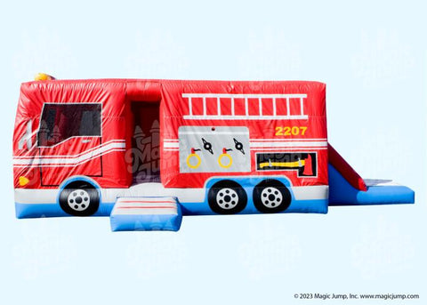 9'6"H Fire Truck Combo by Magic Jump