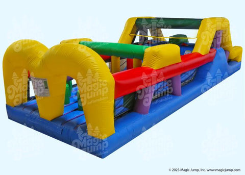 10'H 28 Toddler Obstacle Course by Magic Jump