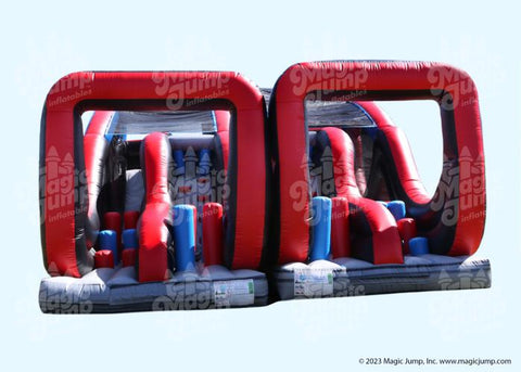16'H Zip Thru Obstacle (R) by Magic Jump