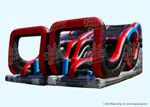 16'H Zip Thru Obstacle (R) by Magic Jump