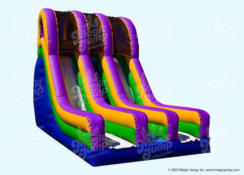 20 Double Slide II Inflatable Water Slide by Magic Jump