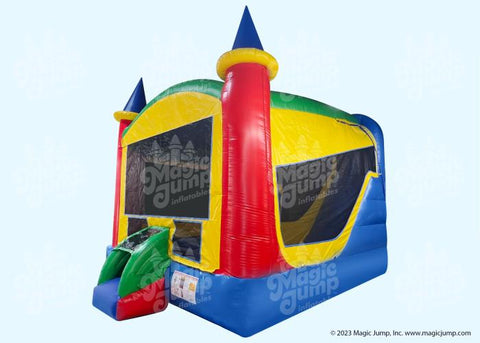 13'H 6 in 1 Castle Combo Wet or Dry by Magic Jump