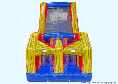35 Ninja J Obstacle Course Slide