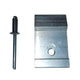 Portable Dance Floor Aluminum Edge Connector - 10 Pack