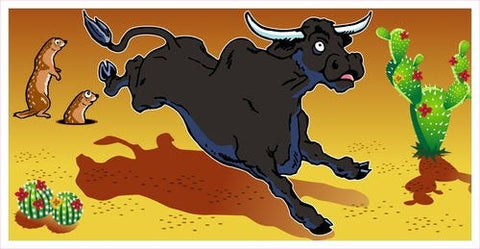 Longhorn Lasso Interactive Carnival Frame Game
