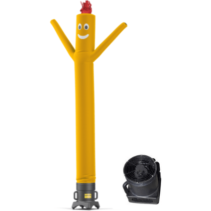 Look Our Way 10 Feet Air Dancer 10 Foot Yellow Air Dancer with Blower by Look Our Way 11M0200114WB 10 Foot Yellow Air Dancer by Look Our Way SKU# 11M0200114WB