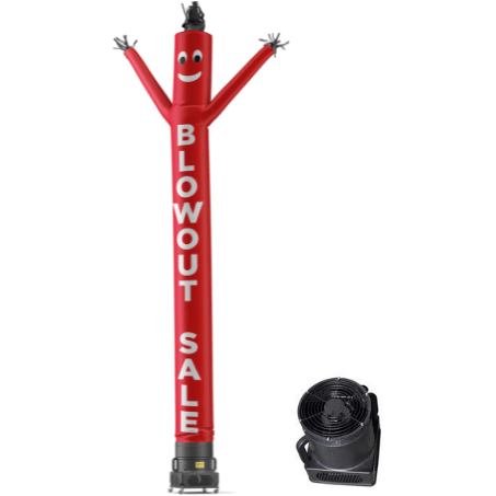 Look Our Way 20 Feet Air Dancer 20 Foot Blowout Sale Tall Air Dancers with Blower by Look Our Way 10M0200063