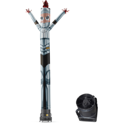 6 Foot Wildcat Mascot Series Air Dancer with Blower