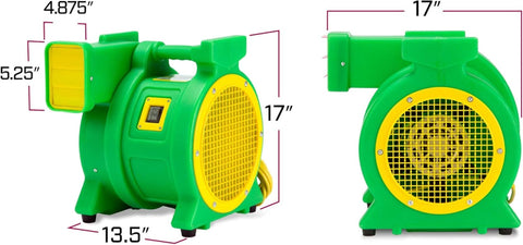 B-Air Kodiak 1 HP Inflatable Bounce House Air Blower