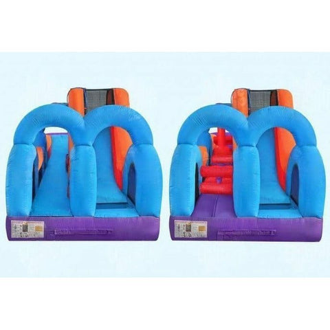 Magic Jump Inflatable Bouncers 10.6' H U Slide N Splash Obstacle by Magic Jump 10.6' H U Slide N Splash Obstacle by Magic Jump SKU# 28862o