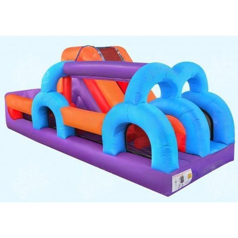 Magic Jump Inflatable Bouncers 10.6' H U Slide N Splash Obstacle by Magic Jump 10.6' H U Slide N Splash Obstacle by Magic Jump SKU# 28862o