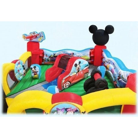 Magic Jump Inflatable Bouncers 10'8"H Mickey and Friends Playground Combo by Magic Jump 10'8"H Mickey and Friends Playground Combo by Magic Jump SKU#22413m