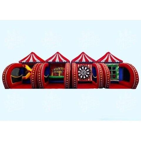 Magic Jump Inflatable Bouncers 10'H Carnival Game - Bank A Ball by Magic Jump 12933c