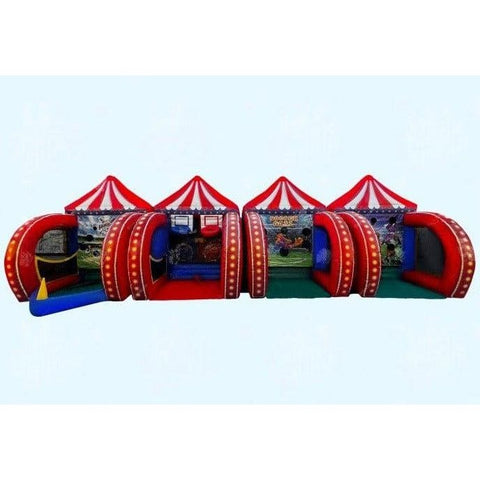 Magic Jump Inflatable Bouncers 10'H Carnival Game - Baseball by Magic Jump 781880257257 12930c 10'H Carnival Game - Baseball by Magic Jump SKU#12930c