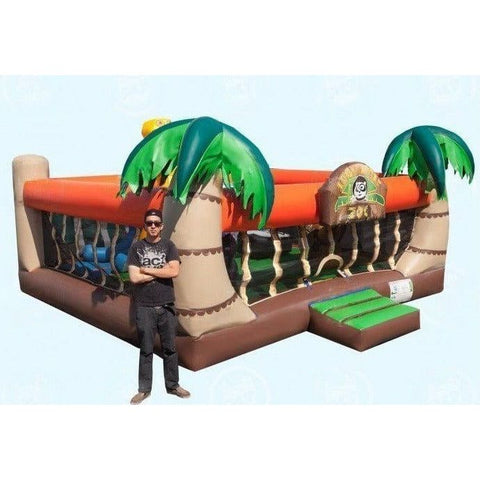 Magic Jump Inflatable Bouncers 10'H Inflatable Zoo by Magic Jump 10'H Kids Gran Turismo by Magic Jump SKU# 12329c