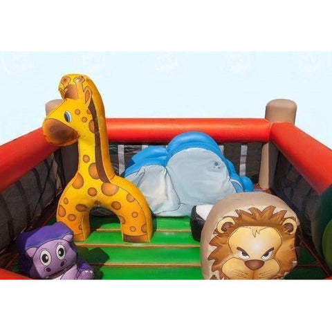 Magic Jump Inflatable Bouncers 10'H Inflatable Zoo by Magic Jump 10'H Kids Gran Turismo by Magic Jump SKU# 12329c