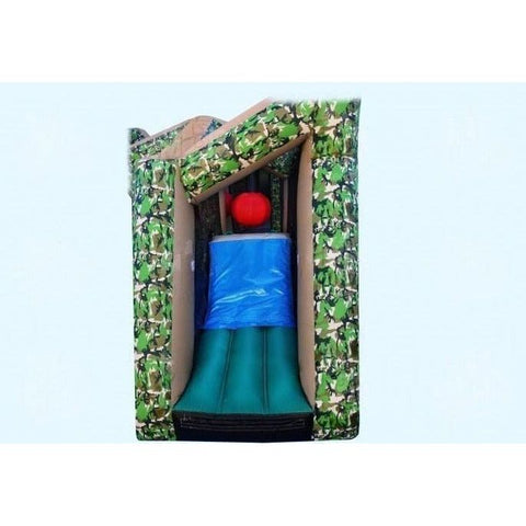 Magic Jump Inflatable Bouncers 11'H X-Ninja Combo by Magic Jump 85 Extreme Boot Camp Obstacle by Magic Jump SKU# 97165o