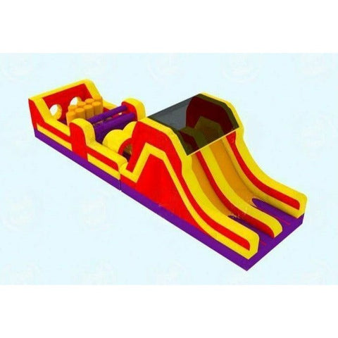 Magic Jump Inflatable Bouncers 12'H IPC 40 Obstacle Course by Magic Jump 781880233787 14654i 12'H IPC 40 Obstacle Course by Magic Jump SKU#14654i