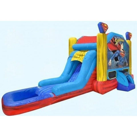 Magic Jump Inflatable Bouncers 13'10"H Superman EZ Combo Wet or Dry by Magic Jump 13'10"H Superman EZ Combo Wet or Dry by Magic Jump SKU# 48019s