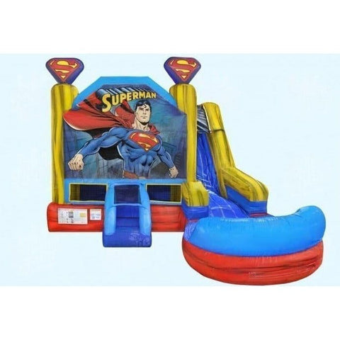 Magic Jump Inflatable Bouncers 13'5"H Superman 6 in 1 Combo Wet or Dry by Magic Jump 13'5"H Superman 6 in 1 Combo Wet or Dry by Magic Jump SKU# 48072s