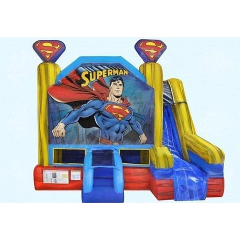 Magic Jump Inflatable Bouncers 13'5"H Superman 6 in 1 Combo Wet or Dry by Magic Jump 13'5"H Superman 6 in 1 Combo Wet or Dry by Magic Jump SKU# 48072s