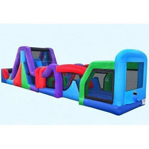 Magic Jump Inflatable Bouncers 13'H 50 Fun Obstacle Course Wet or Dry by Magic Jump 781880229087 92641f 13'H 50 Fun Obstacle Course Wet or Dry by Magic Jump SKU# 92641f