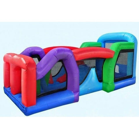 Magic Jump Inflatable Bouncers 13'H 50 Fun Obstacle Course Wet or Dry by Magic Jump 781880229087 92641f 13'H 50 Fun Obstacle Course Wet or Dry by Magic Jump SKU# 92641f