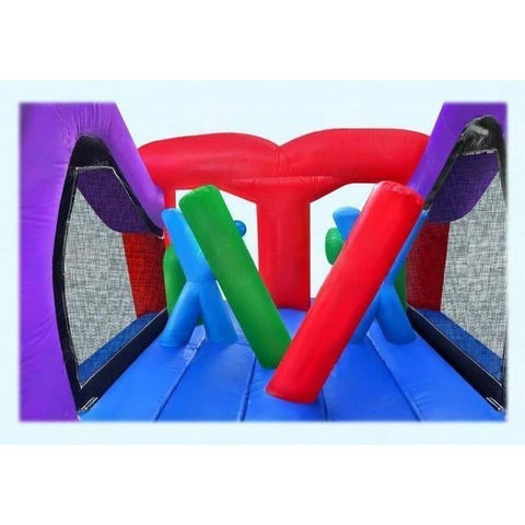 Magic Jump Inflatable Bouncers 13'H 50 Fun Obstacle Course Wet or Dry by Magic Jump 781880229087 92641f 13'H 50 Fun Obstacle Course Wet or Dry by Magic Jump SKU# 92641f