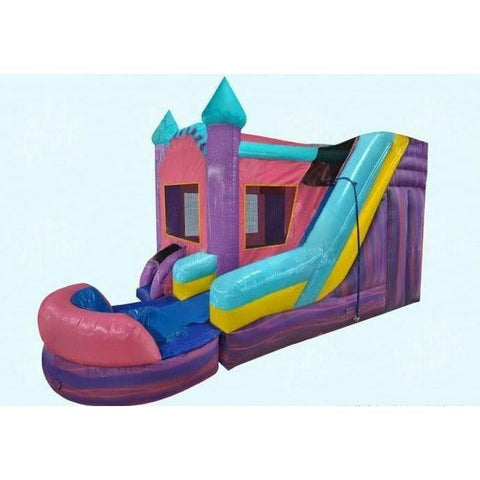 Magic Jump Inflatable Bouncers 13'H 6 in 1 Princess Combo Wet or Dry by Magic Jump 13'H 6 in 1 Princess Combo Wet or Dry by Magic Jump SKU# 34186p