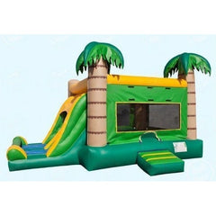 Magic Jump Inflatable Bouncers 13'H Dual Tropical Combo by Magic Jump 14'H Dual Sports Combo by Magic Jump SKU# 15200c