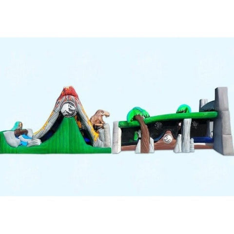 Magic Jump Inflatable Bouncers 13'H Jurassic World 50 Obstacle Course Wet or Dry by Magic Jump 14'H Jurassic Park 6 in 1 Combo Wet or Dry by Magic Jump SKU# 51052j