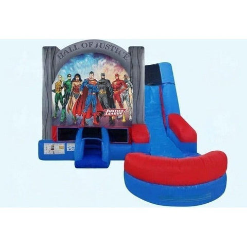 Magic Jump Inflatable Bouncers 13''H Justice League 6 in 1 Combo Wet or Dry by Magic Jump 13''H Justice League 6 in 1 Combo Wet or Dry by Magic Jump SKU#48461j