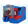 Image of Magic Jump Inflatable Bouncers 13''H Justice League 6 in 1 Combo Wet or Dry by Magic Jump 13''H Justice League 6 in 1 Combo Wet or Dry by Magic Jump SKU#48461j