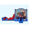 Image of Magic Jump Inflatable Bouncers 13'H Justice League EZ Combo Wet or Dry by Magic Jump 13'H Justice League EZ Combo Wet or Dry by Magic Jump SKU# 48770j