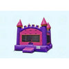 Image of Magic Jump Inflatable Bouncers 13' x 13' Arched Pink Castle by Magic Jump 781880259084 13724c 13' x 13' Arched Pink Castle by Magic Jump SKU#13724c