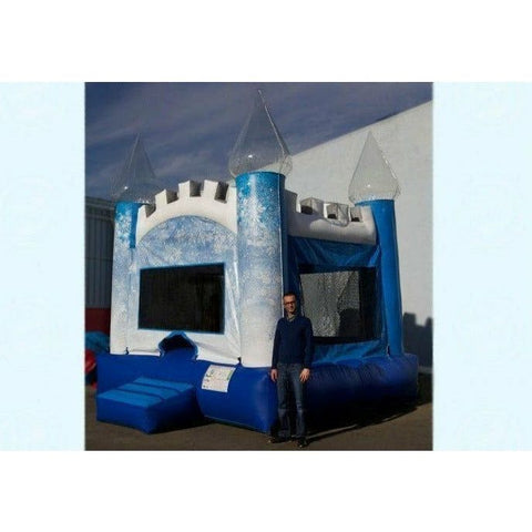 Magic Jump Inflatable Bouncers 13' x 13' Ice Castle by Magic Jump 781880258780 13119c 13' x 13' Ice Castle by Magic Jump SKU#13119c