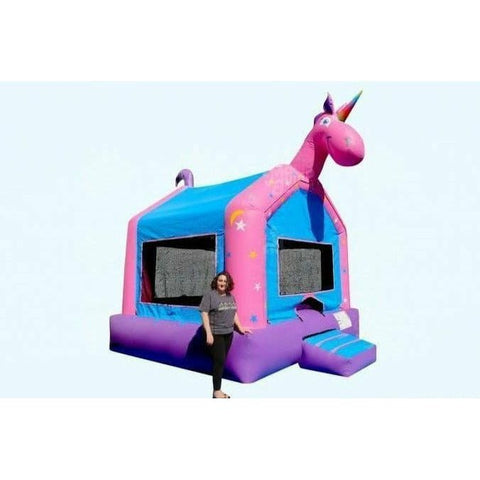 Magic Jump Inflatable Bouncers 13' x 13' Unicorn by Magic Jump 781880259039 13697u 13' x 13' Unicorn by Magic Jump SKU#13697u