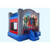 Image of Magic Jump Inflatable Bouncers 13'x13' Justice League Bounce House by Magic Jump 781880225638 48193j Justice League Bounce House by Magic Jump SKU# 48193j/48831j