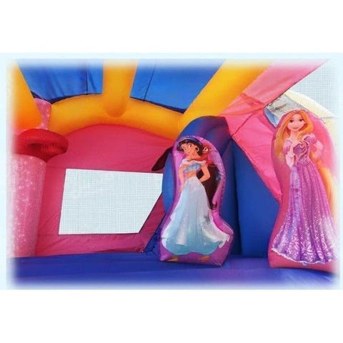 Magic Jump Inflatable Bouncers 14'6"H Disney Princess 6 in 1 Combo Wet or Dry by Magic Jump 14'6"H Disney Princess 6 in 1 Combo Wet or Dry by Magic Jump SKU#37411d