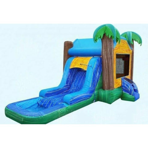 Magic Jump Inflatable Bouncers 14'H EZ Tropical Breeze Wet or Dry by Magic Jump 14'H EZ Tropical Breeze Wet by Magic Jump SKU# 18332b