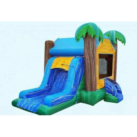 Magic Jump Inflatable Bouncers 14'H EZ Tropical Breeze Wet or Dry by Magic Jump 14'H EZ Tropical Breeze Wet by Magic Jump SKU# 18332b