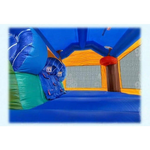 Magic Jump Inflatable Bouncers 14'H EZ Tropical Breeze Wet or Dry by Magic Jump 14'H EZ Tropical Breeze Wet by Magic Jump SKU# 18332b