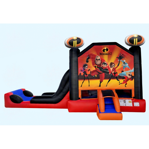 Magic Jump Inflatable Bouncers 14'H Incredibles 2 EZ Combo Wet or Dry by Magic Jump 14'H Incredibles 2 EZ Combo Wet or Dry by Magic Jump SKU# 23842m