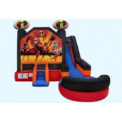 Magic Jump Inflatable Bouncers 14'H Incredibles 6 in 1 Combo Wet or Dry by Magic Jump 14'H Incredibles 6 in 1 Combo Wet or Dry by Magic Jump SKU# 23891m