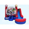 Image of Magic Jump Inflatable Bouncers 14'H Marvel Avengers 6 in 1 Combo Wet or Dry by Magic Jump 14'H Marvel Avengers 6 in 1 Combo Wet or Dry by Magic Jump SKU#78132m