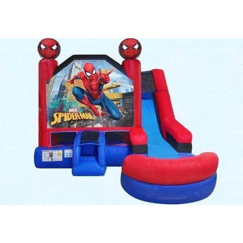 Magic Jump Inflatable Bouncers 14'H Spider-Man 6 in 1 Combo Wet or Dry by Magic Jump 14'H Spider-Man 6 in 1 Combo Wet or Dry by Magic Jump SKU# 73932s