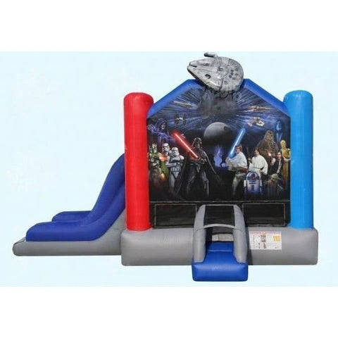 Magic Jump Inflatable Bouncers 14'H Star Wars EZ Combo Wet or Dry by Magic Jump 14'H Star Wars EZ Combo Wet or Dry by Magic Jump SKU# 93379s