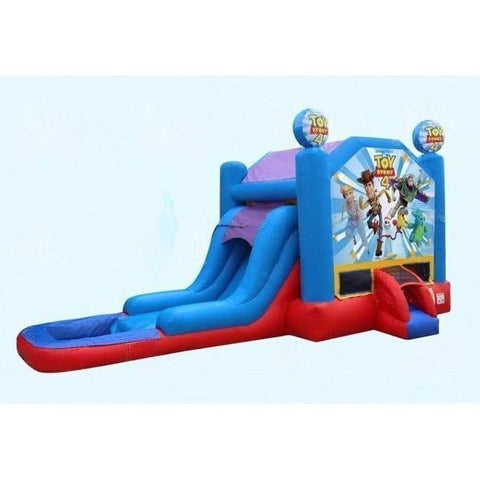 Magic Jump Inflatable Bouncers 14'H Toy Story 4 EZ Combo Wet or Dry by Magic Jump 14'H Toy Story 4 EZ Combo Wet or Dry by Magic Jump SKU# 52391t