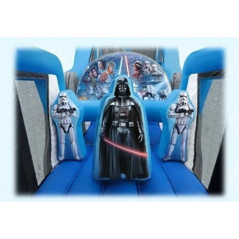 Magic Jump Inflatable Bouncers 15'2"H Star Wars 50 Obstacle Course Wet or Dry by Magic Jump 93684s 15'2"H Star Wars 50 Obstacle Course Wet Dry by Magic Jump SKU#93684s