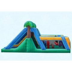 Magic Jump Inflatable Bouncers 15'H 32 Tropical Bounce House Obstacle by Magic Jump 15'H 32 Tropical Bounce House Obstacle by Magic Jump SKU# 82413o